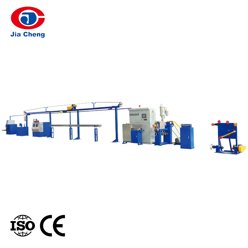 Línea de producción de extrusión de cables de teflón extremadamente finos
